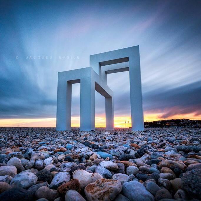 Appartement Perret Vue Sur Mer Le Havre Exteriér fotografie