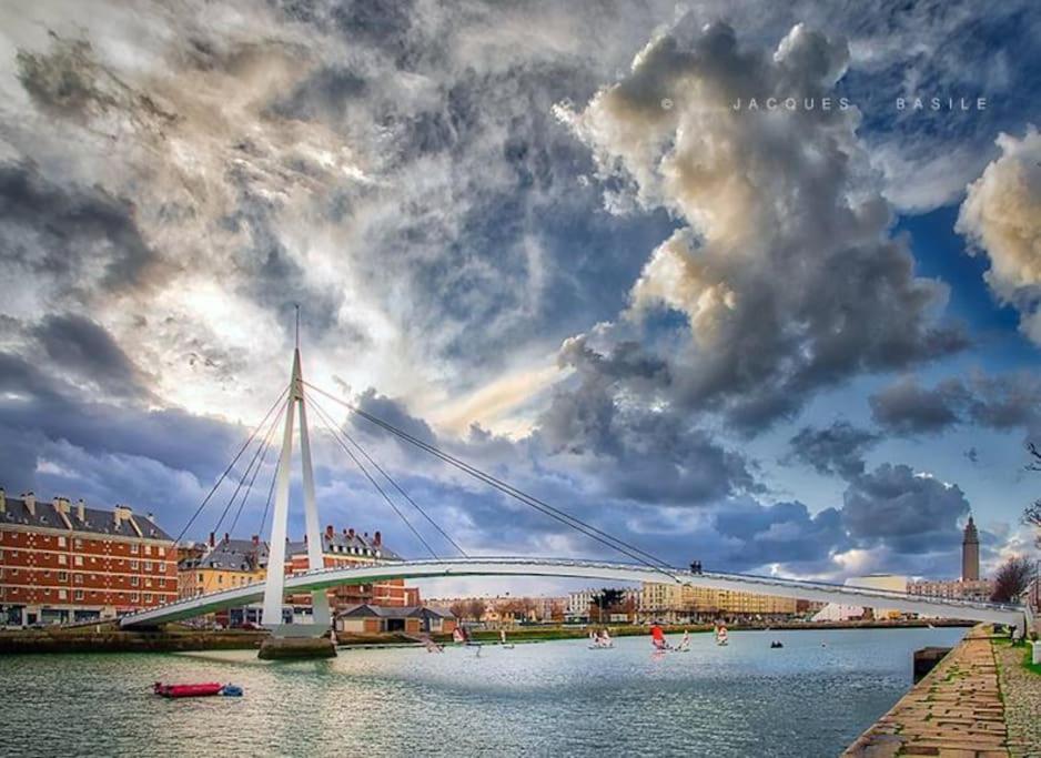 Appartement Perret Vue Sur Mer Le Havre Exteriér fotografie